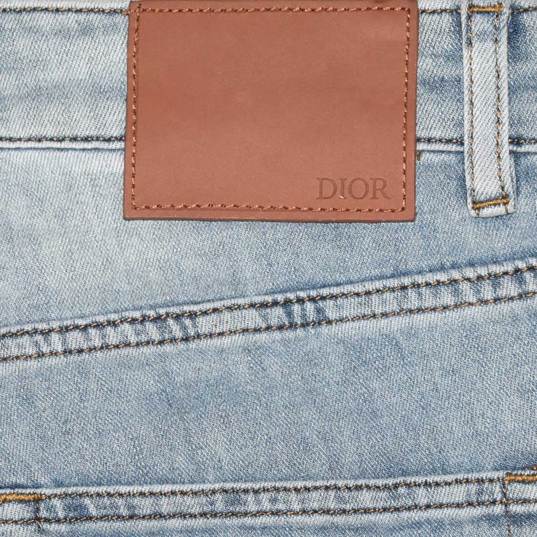 Dior Light Blue Premium Quality Jeans-4