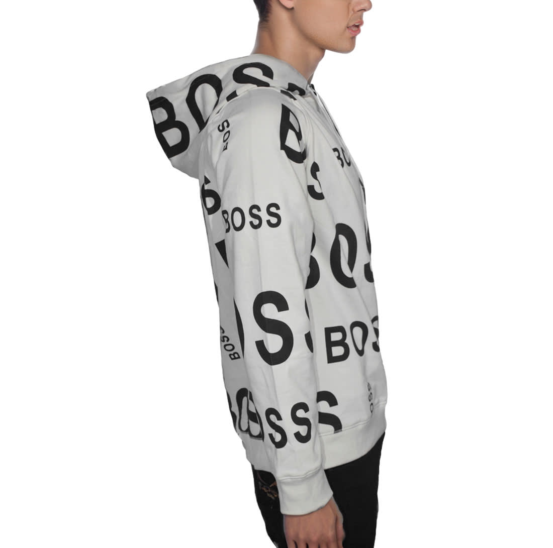BOSS White Premium Quality Hoodie-2