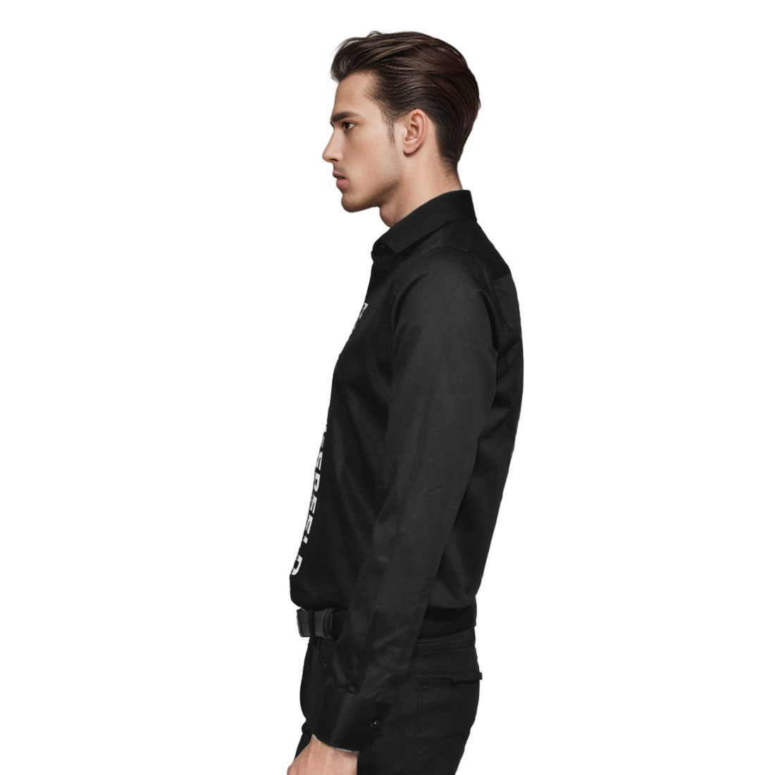 Karl Lagerfeld logo Print Black Premium Quality shirt-2