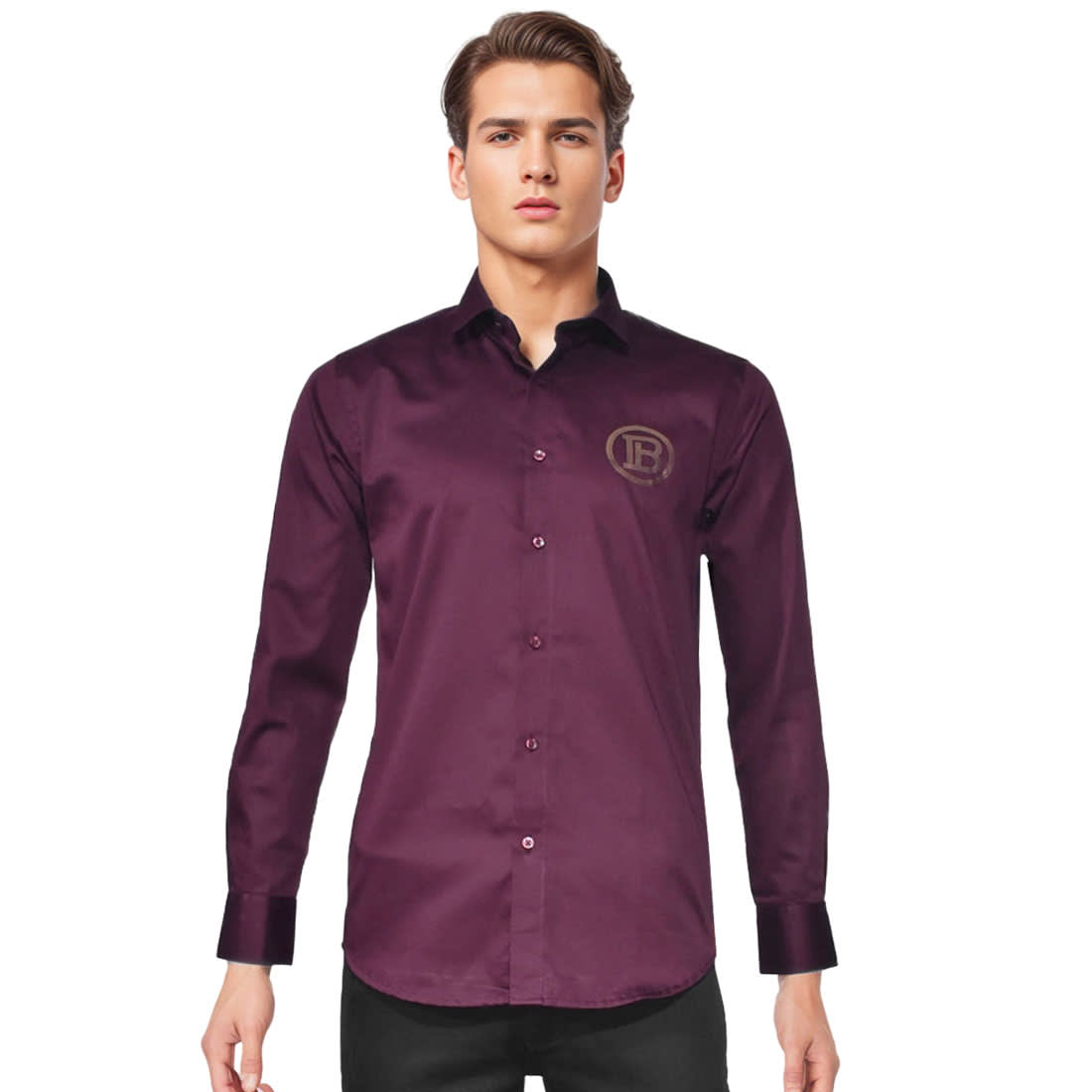 Balmain Wine Premium Quality Shirt-6