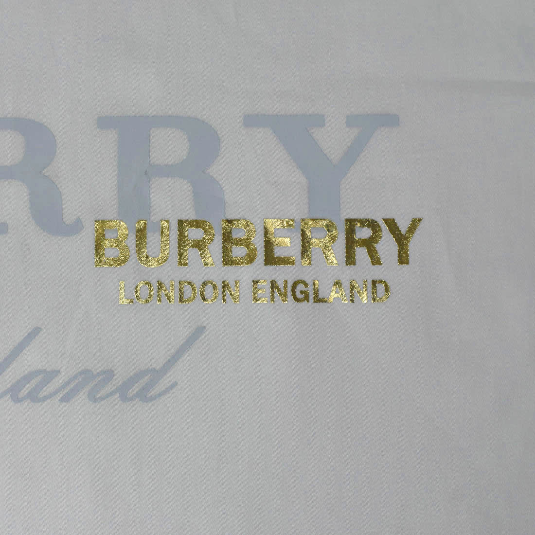 Burberry White Premium Quality Shirt-3