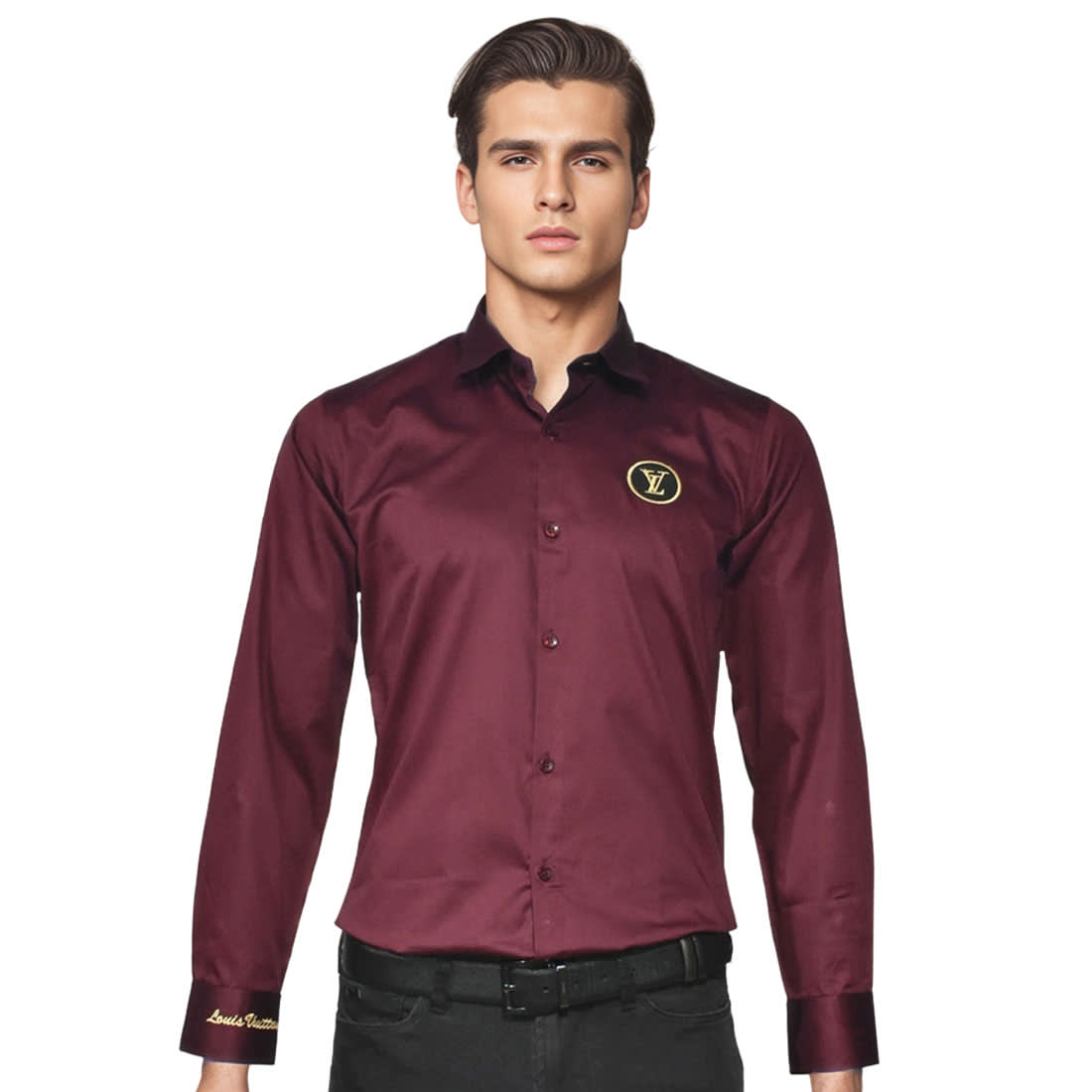 Louis Vuitton Wine Premium Quality Shirt-0