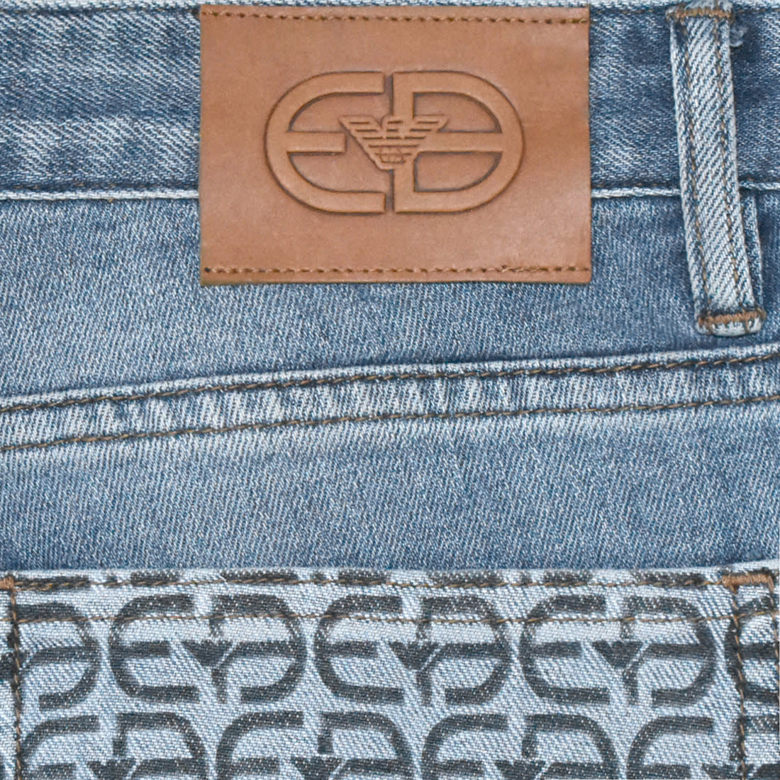 Emporio Armani Light Blue Premium Quality Jeans-3