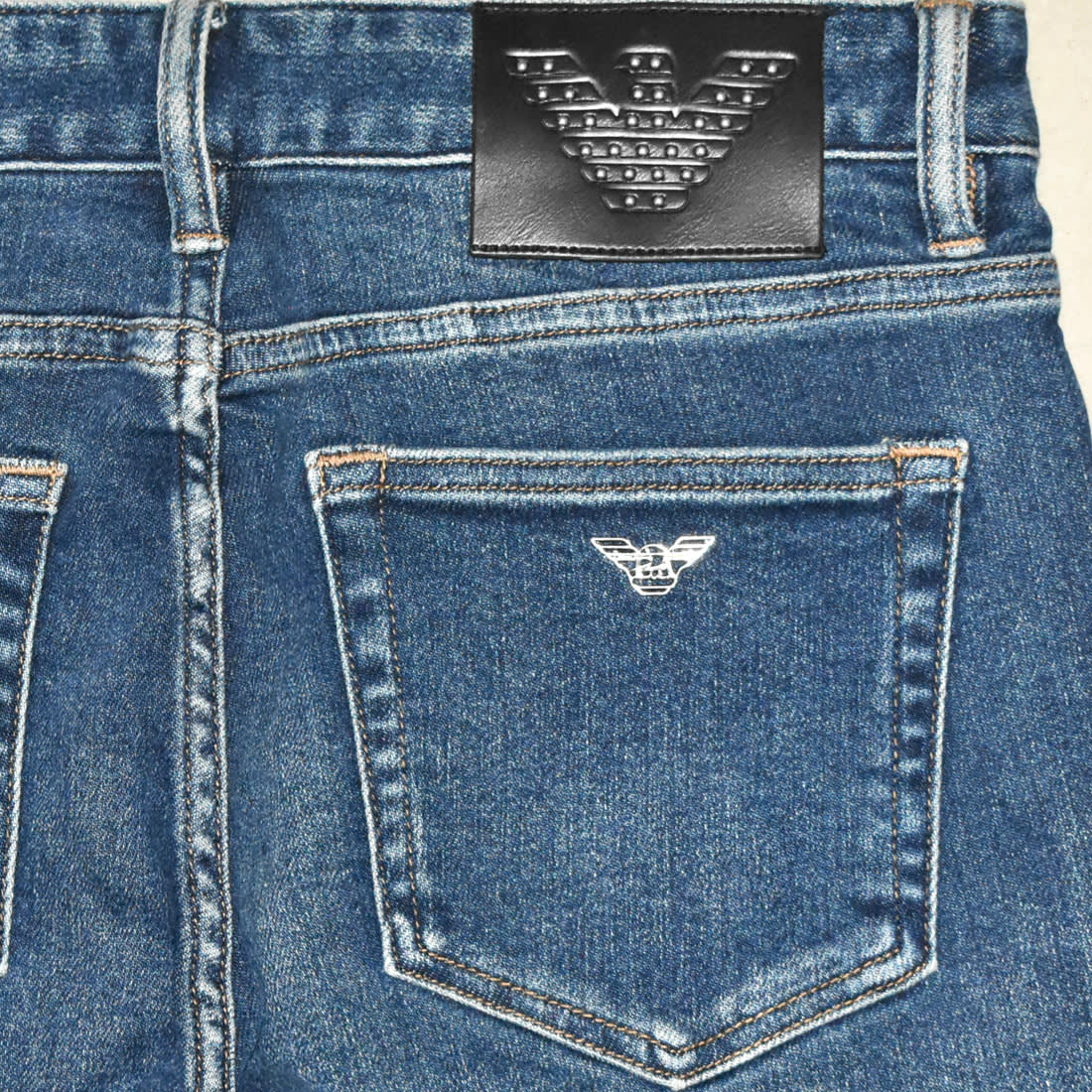 Emporio Armani Blue Premium Quality Jeans-3