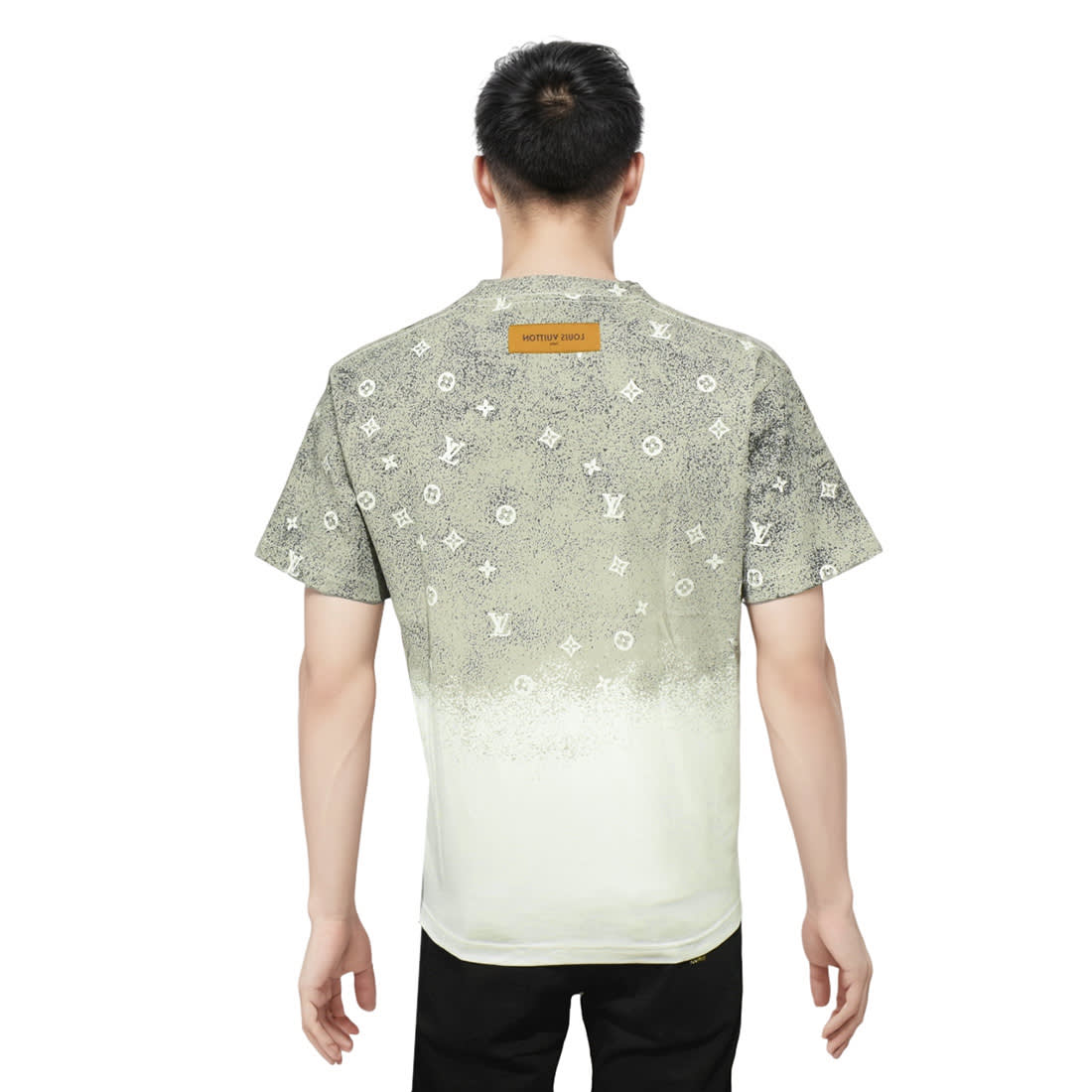 Louis Vuitton White Premium Quality Men's T-shirt-1