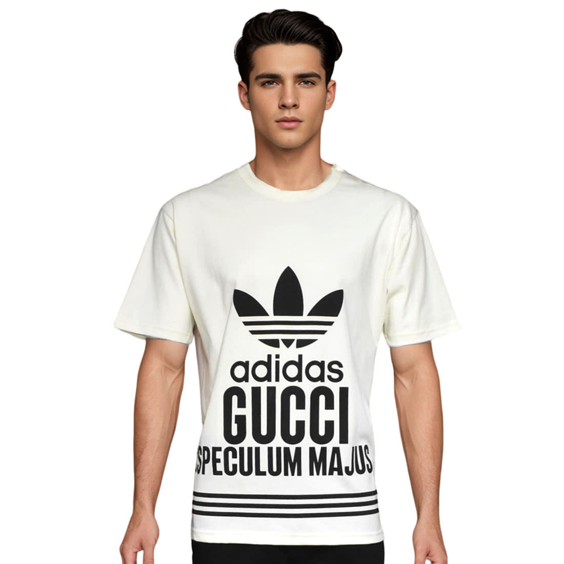 Gucci White Premium Quality Tees-0