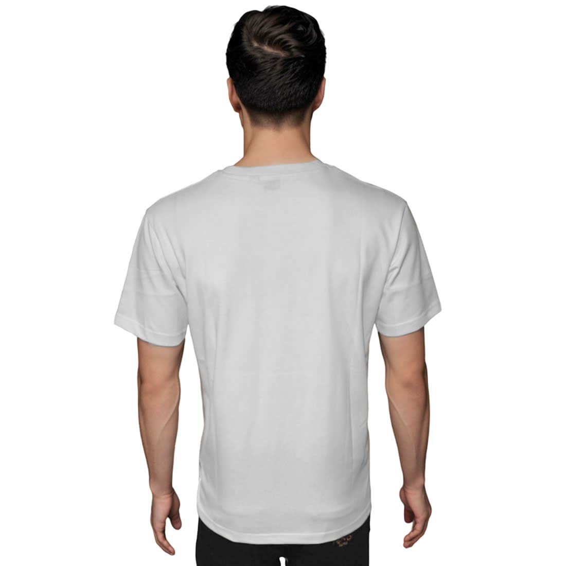 Burberry White Premium Quality Mens T-shirt-1