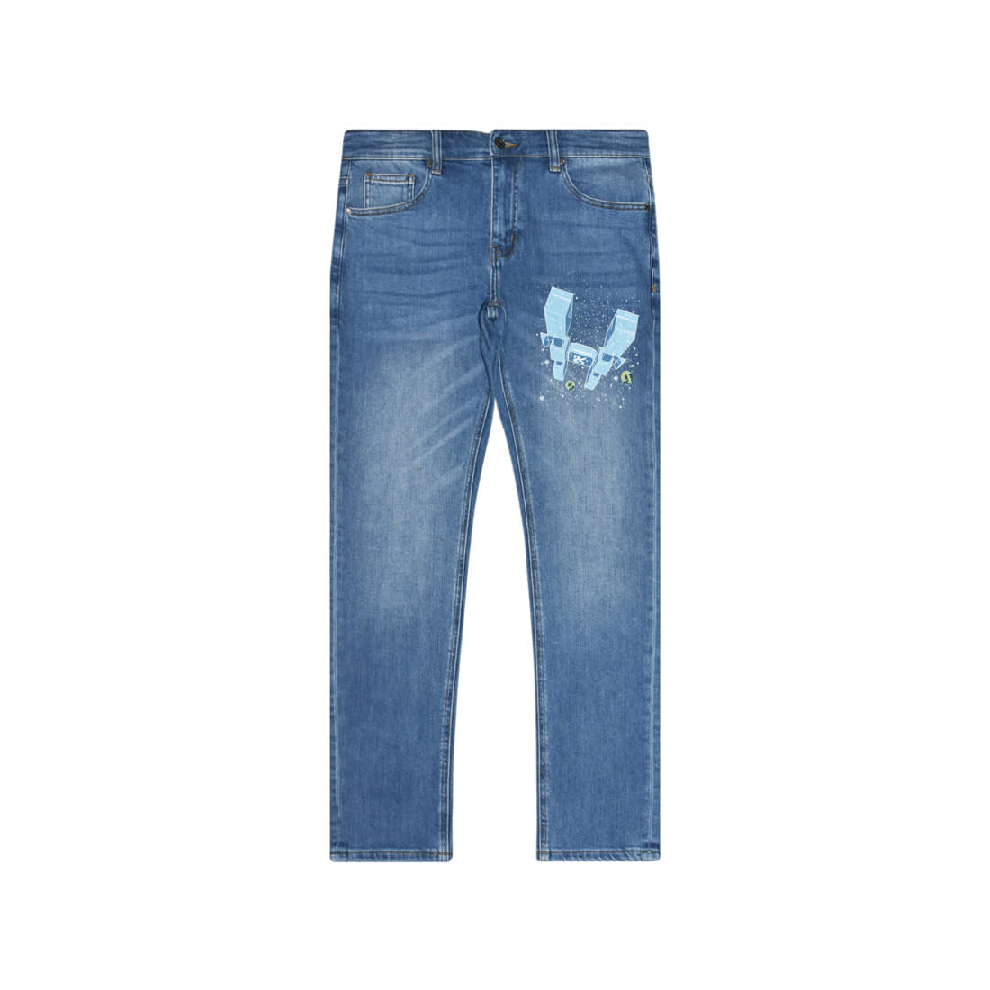 Hermes Blue Premium Quality Jeans-0