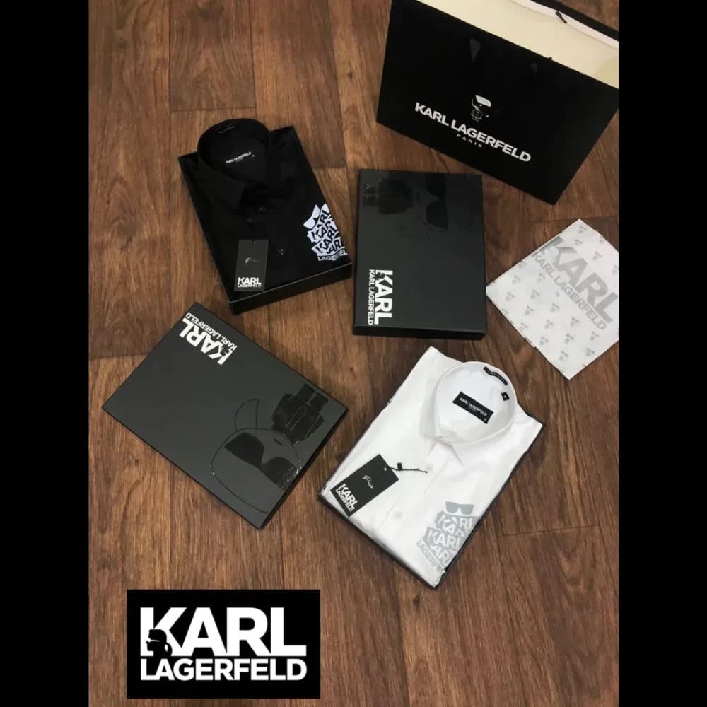 Karl Lagerfeld Black Premium Quality Shirt-2