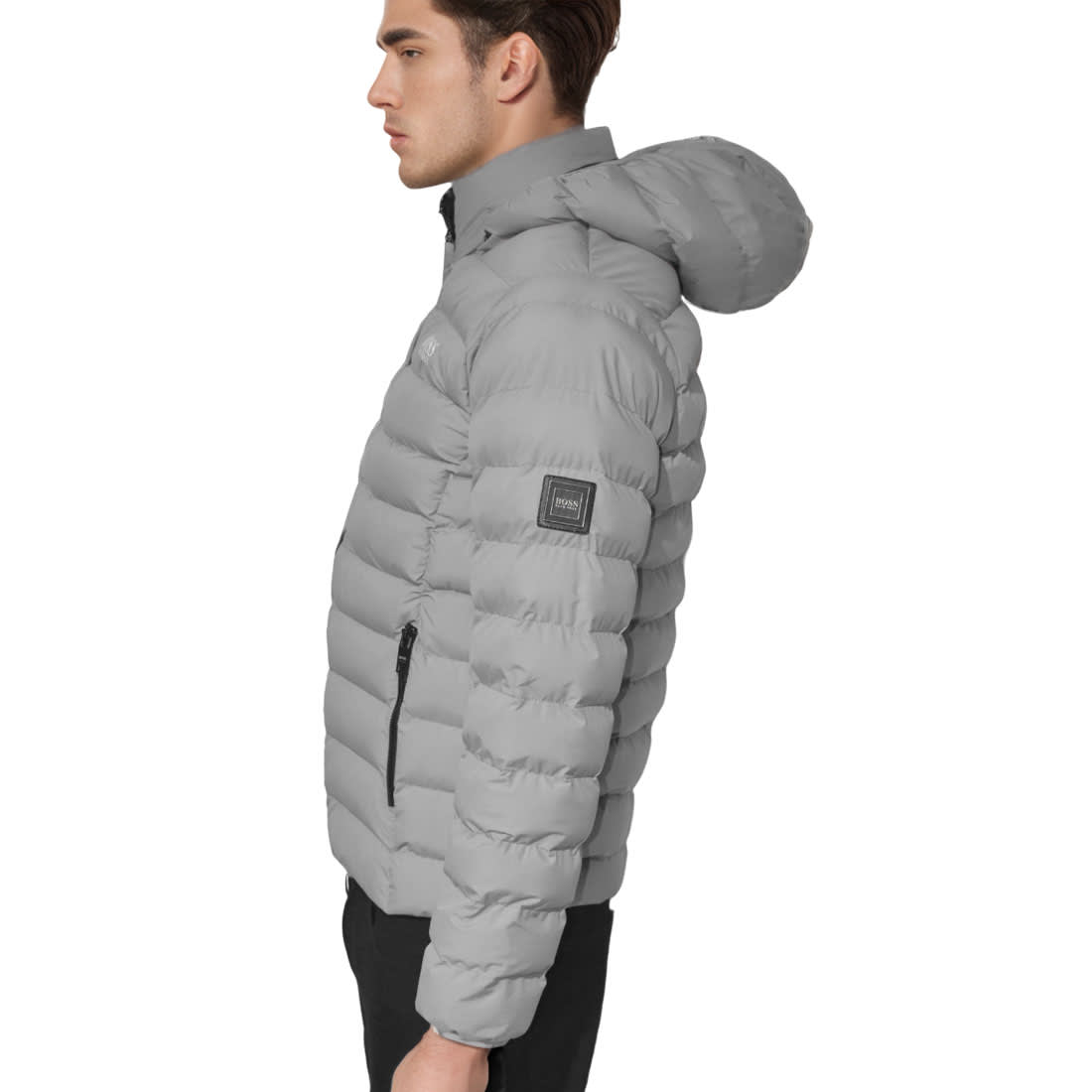 Boss Grey Premium Quality Jacket-3