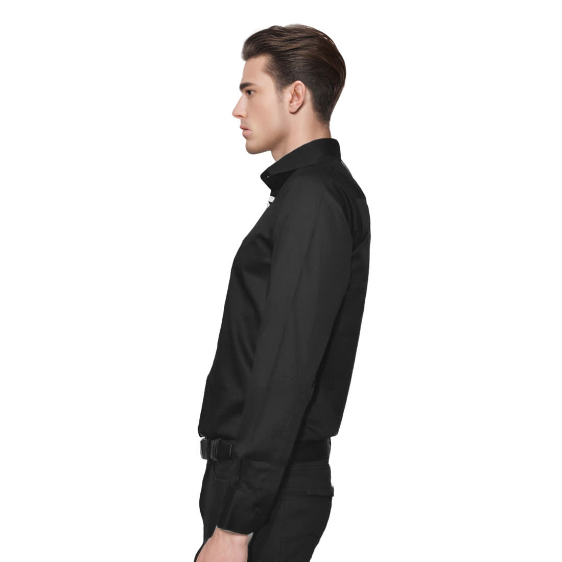Karl Lagerfeld Black Premium Cotton Shirt-2