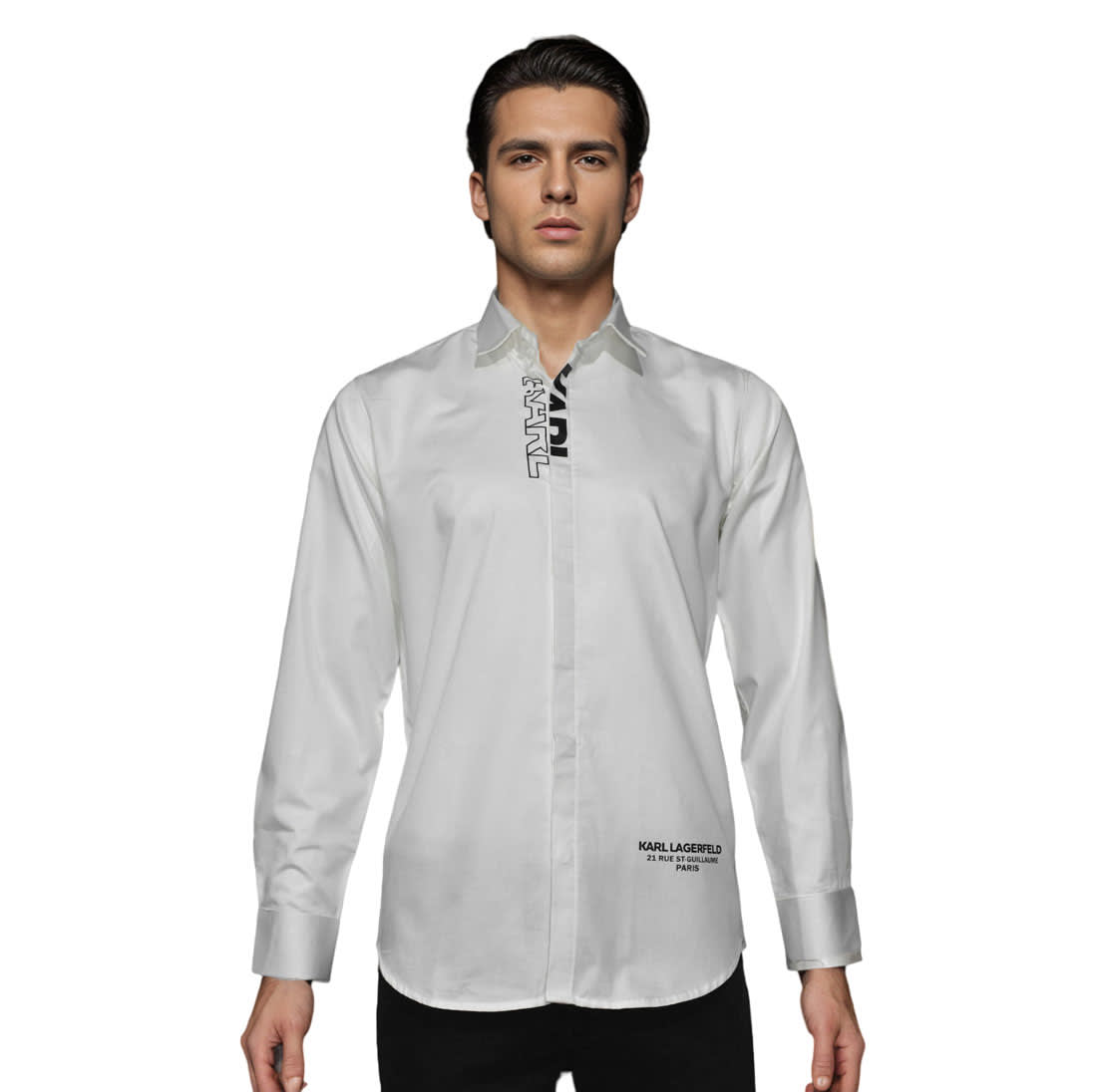 Karl Lagerfeld White Premium Quality Shirt-6