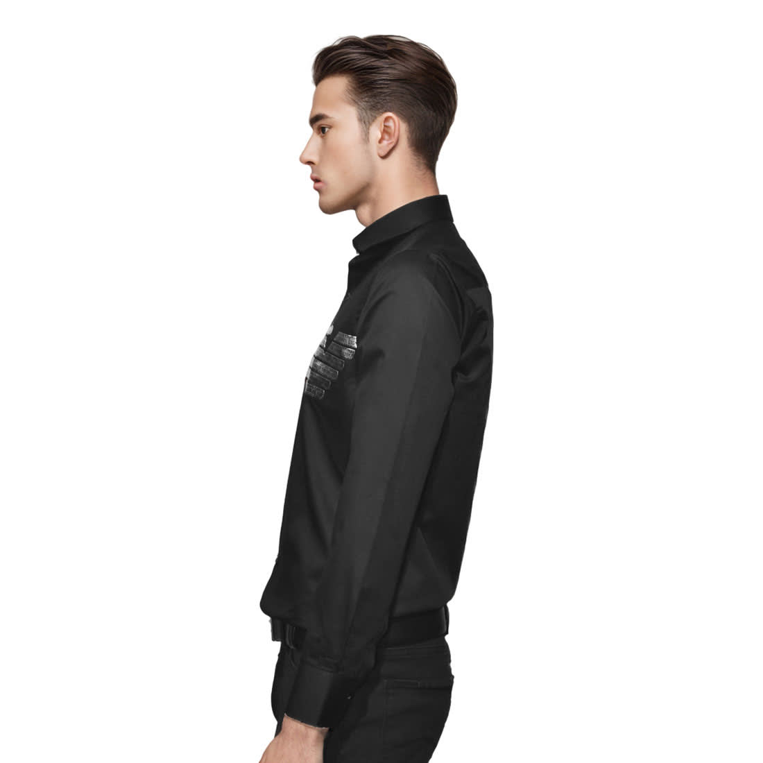 Emporio Armani Black Premium Quality Shirt-2