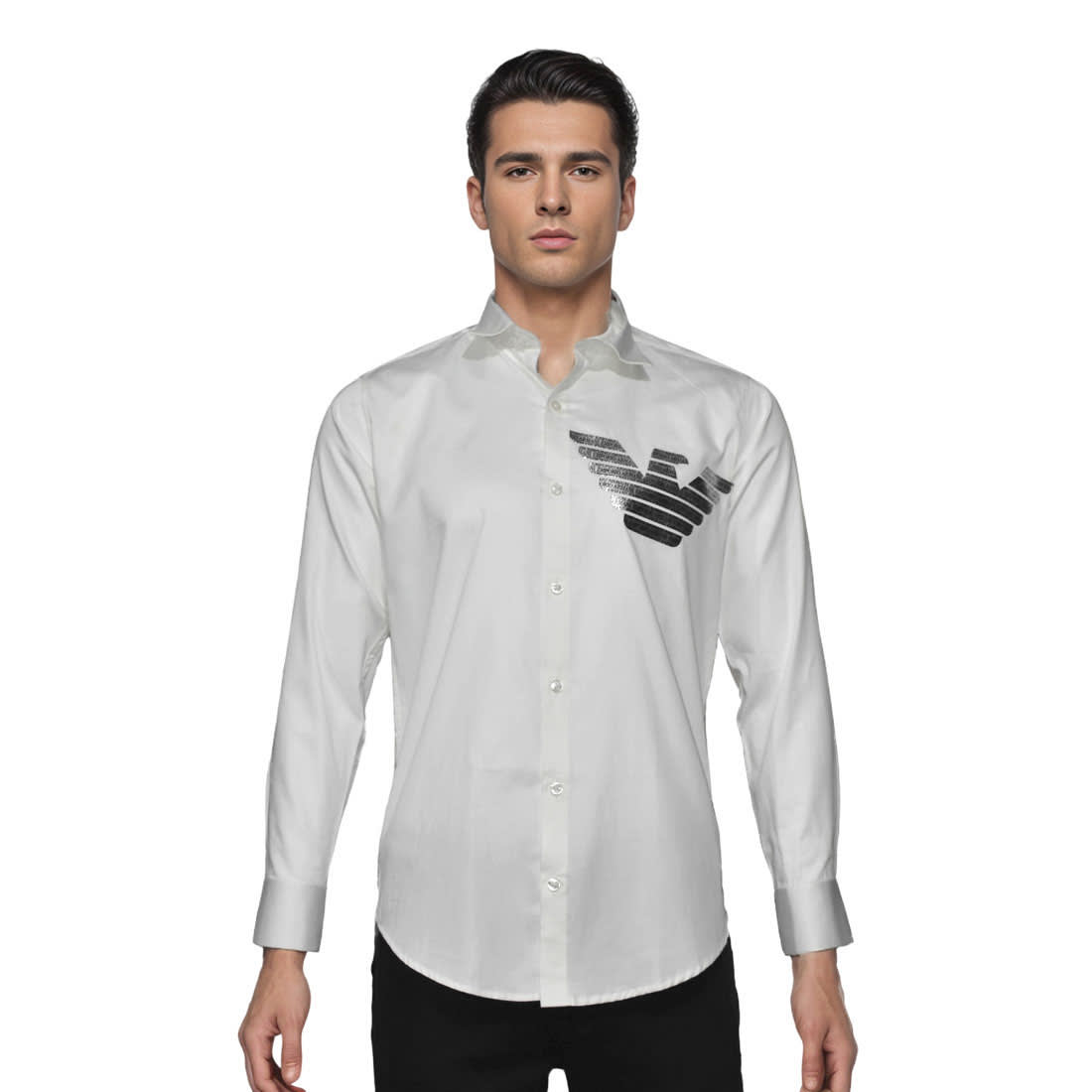 Emporio Armani White Premium Quality Shirt-6