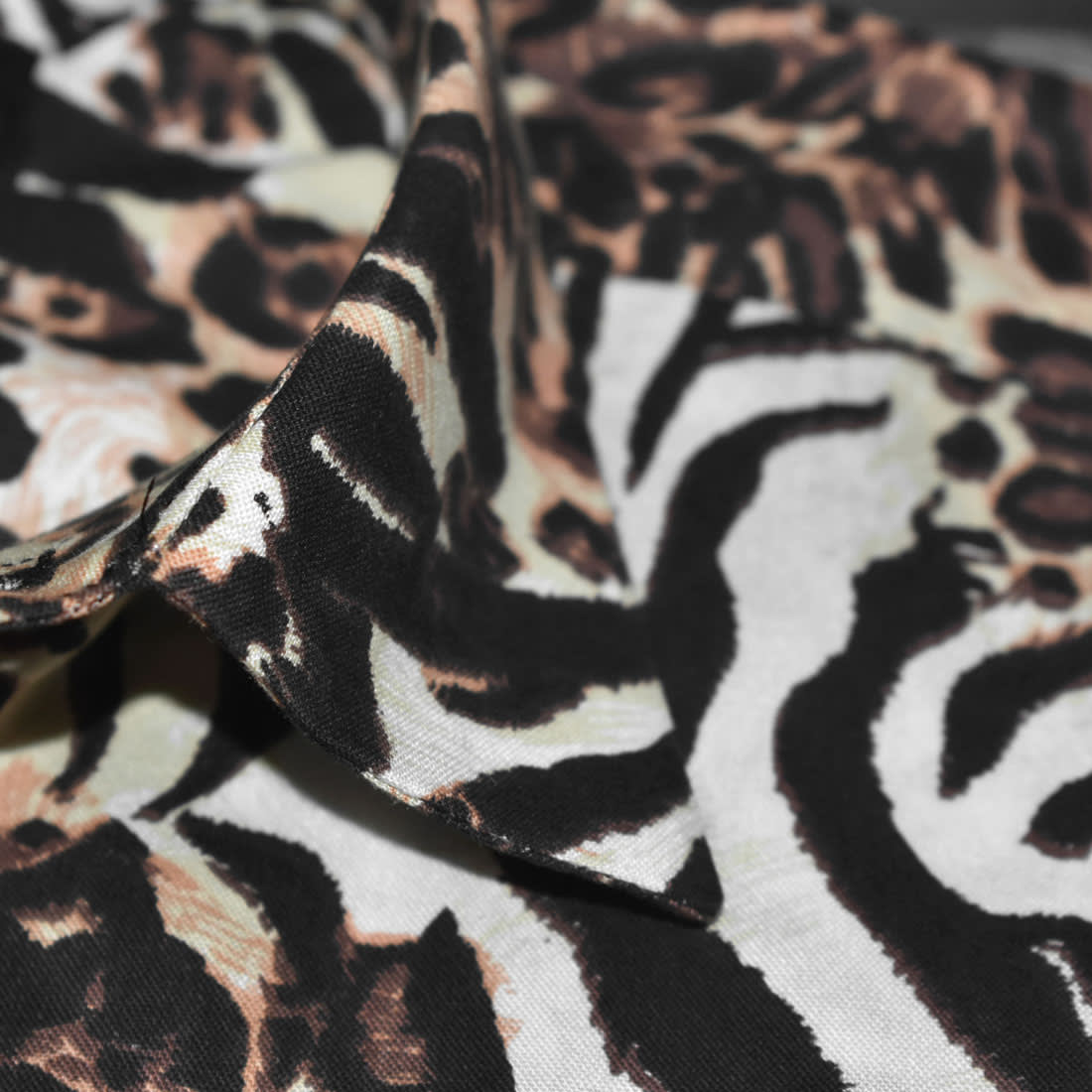 Versace Cheetah Print Premium Quality Half Sleeve Shirt-4