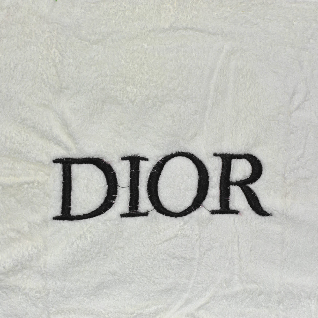 Dior Embroidered logo Off White Premium Towels - Set of 2-1