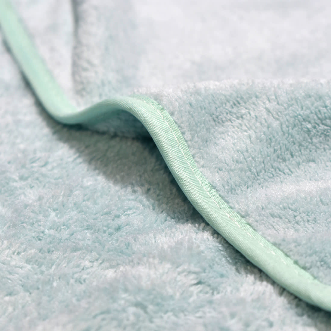 Prada Embroidered logo Baby Blue Towels - Set of 2-2