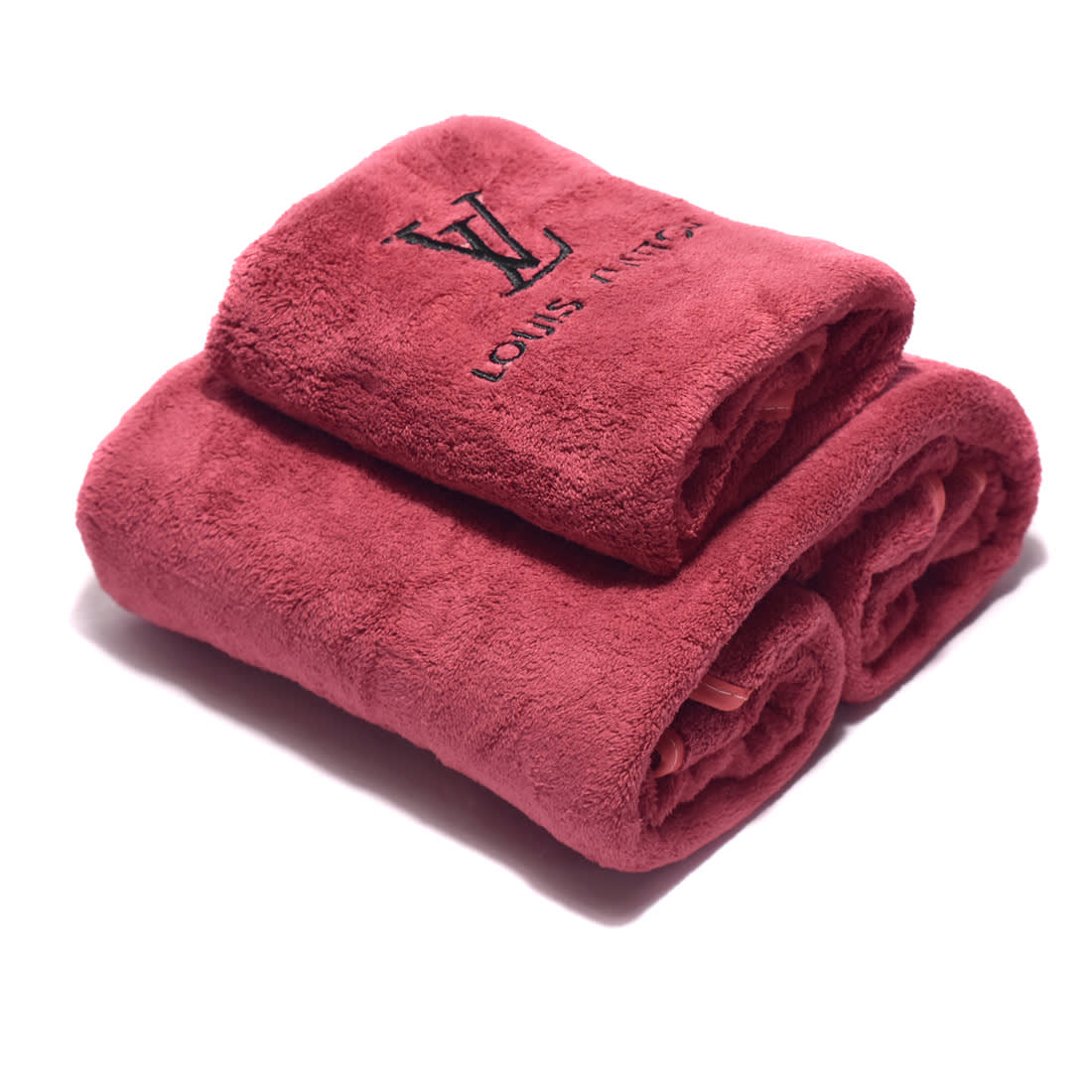 Louis Vuitton Embroidered logo Wine Towel - Set of 2-0