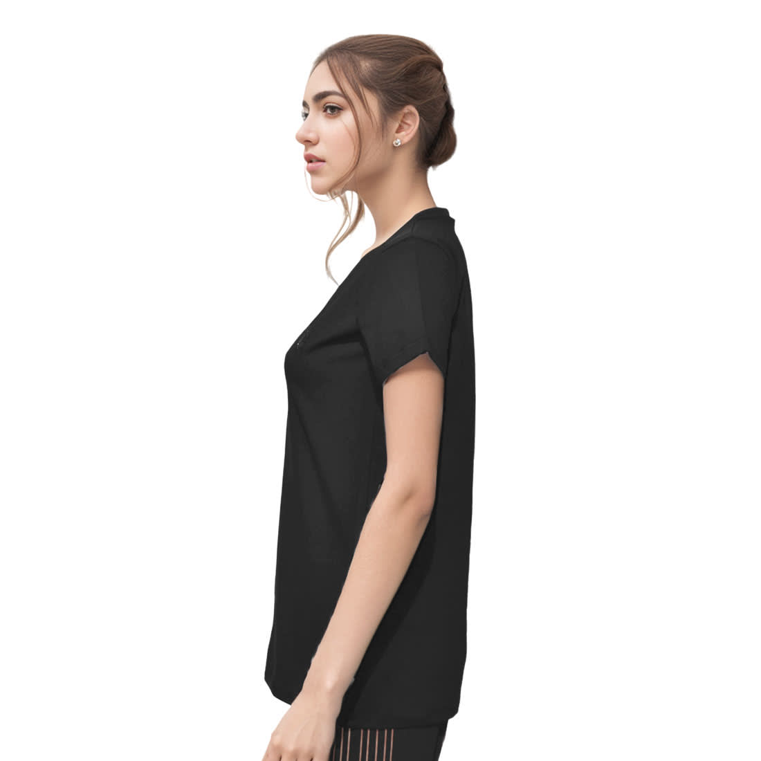 Balmain Black Premium Women T-shirt-2