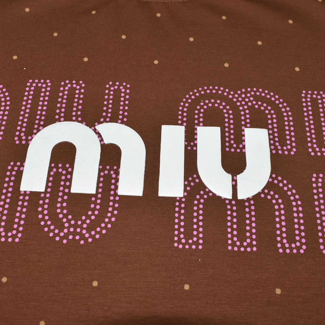 Miu Miu Brown Premium Cotton Co-ord Set-4