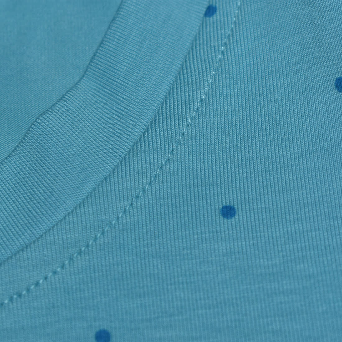 Miu Miu Sky Blue Premium Cotton Co-ord Set-5