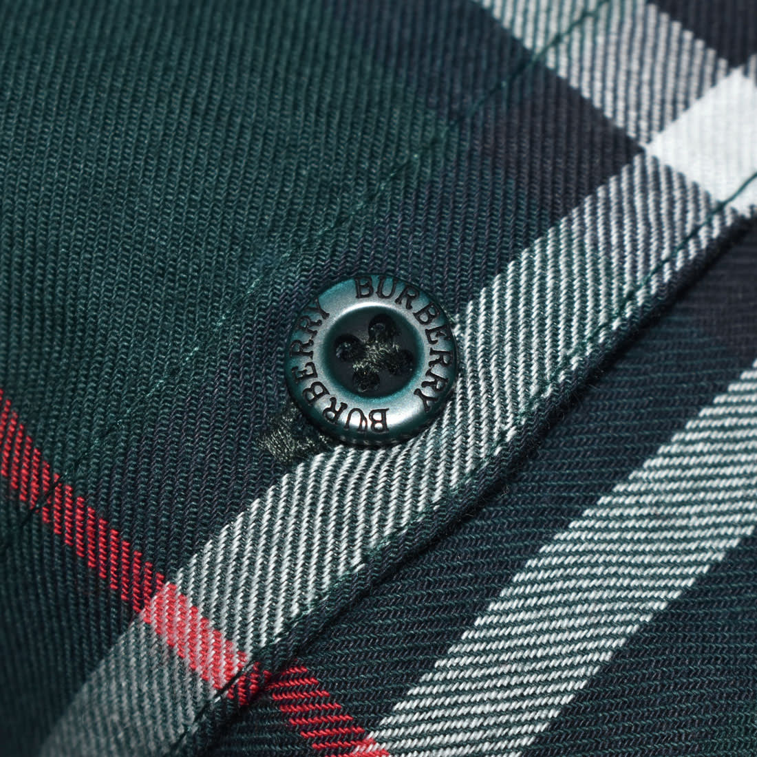 Burberry Green Check Premium Cotton Co-ord Set-5