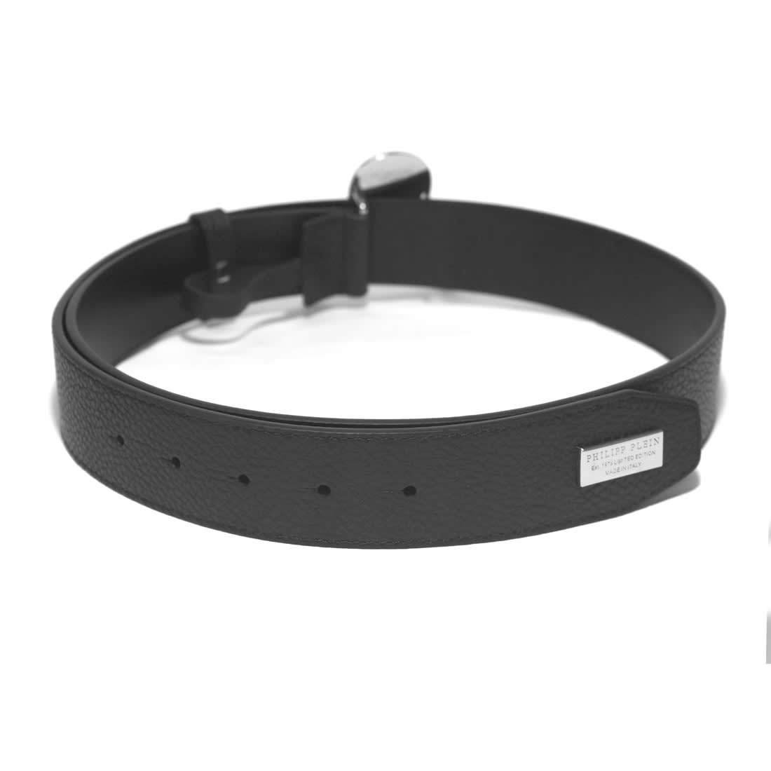 Philipp Plein Black Premium Quality Belt-1