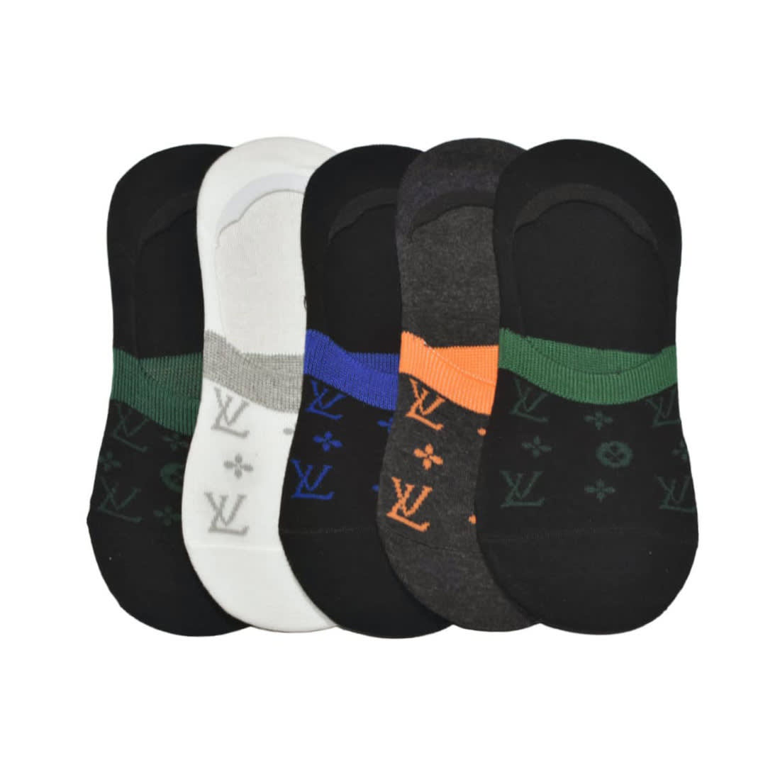 Louis Vuitton Premium Quality Loafer Socks - Pack of 5-1