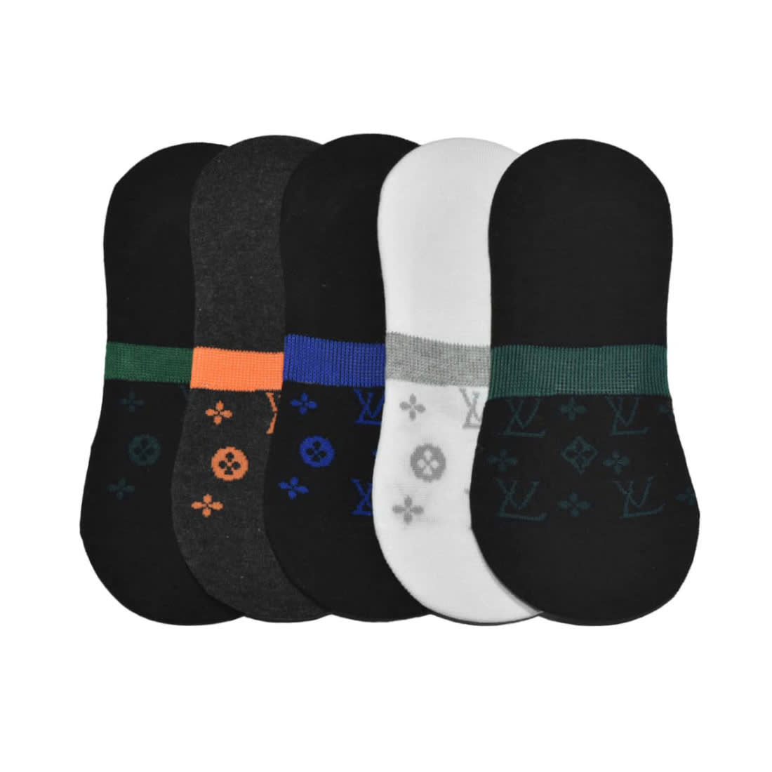 Louis Vuitton Premium Quality Loafer Socks - Pack of 5-0