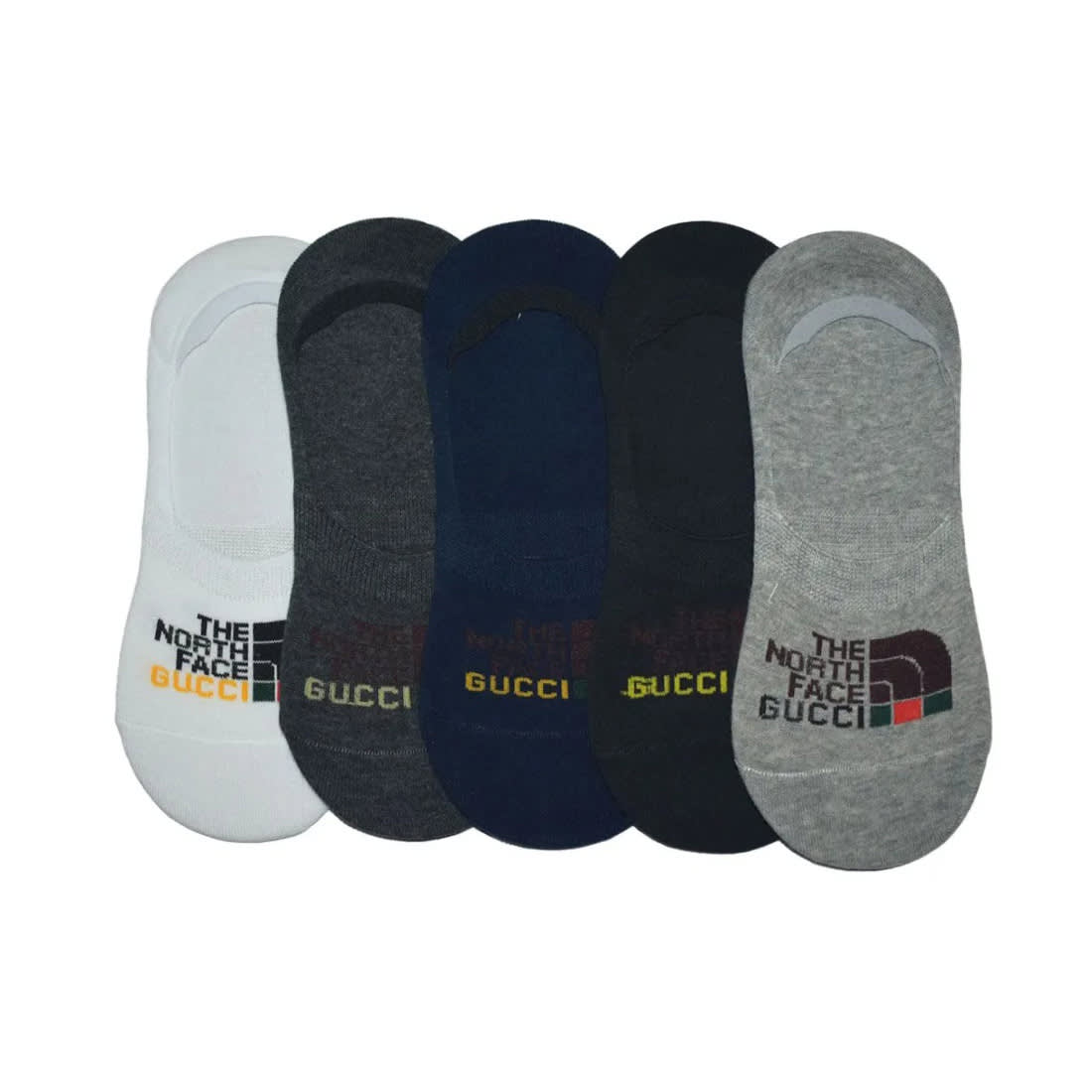 Gucci Premium Quality No Show - Pack of 5-0