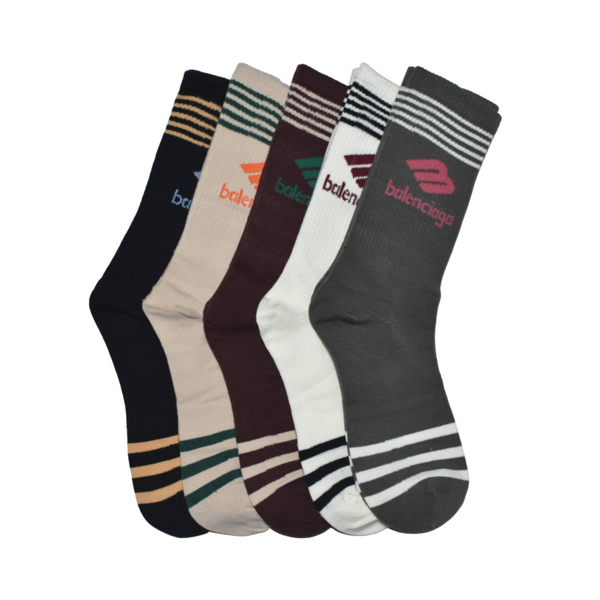 Balenciaga Premium Cotton Anklet Socks-0