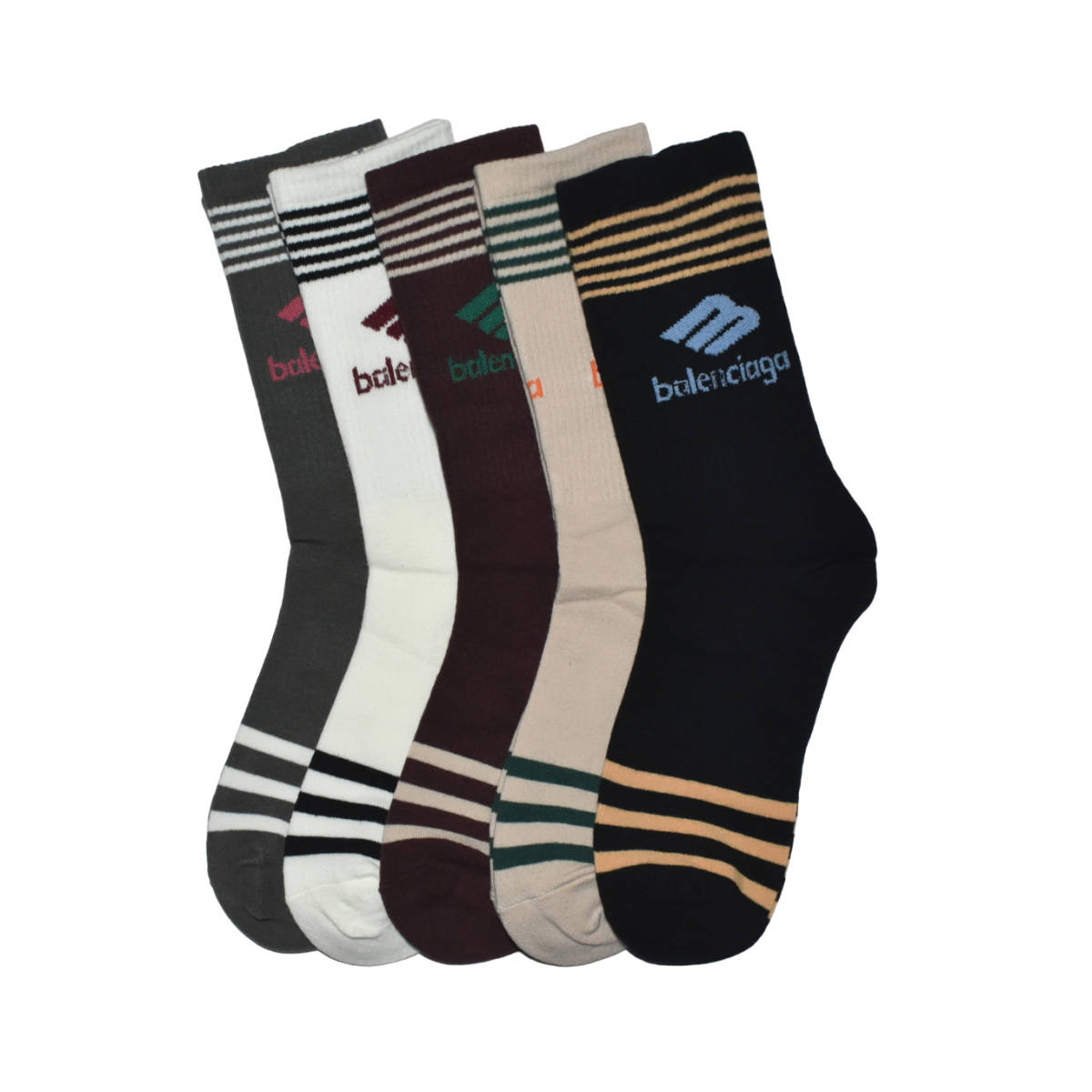 Balenciaga Premium Cotton Anklet Socks-1