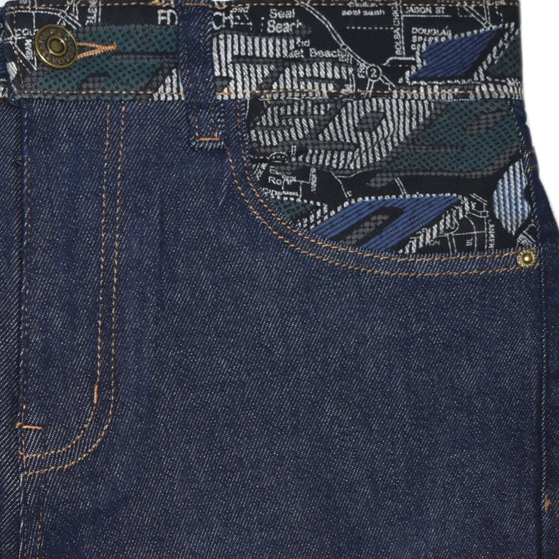 Dolce & Gabbana Dark Blue Denim Jeans-1