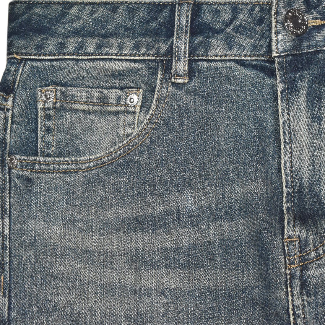 Dolce & Gabbana Dark Blue Cotton Denim Jeans-2