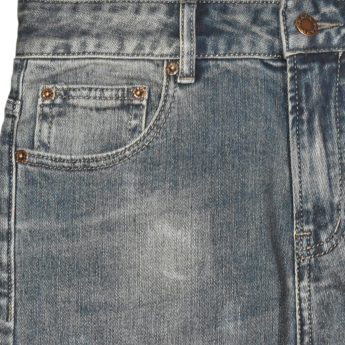 Prada Triangle Logo Dark Blue Premium Jeans-2