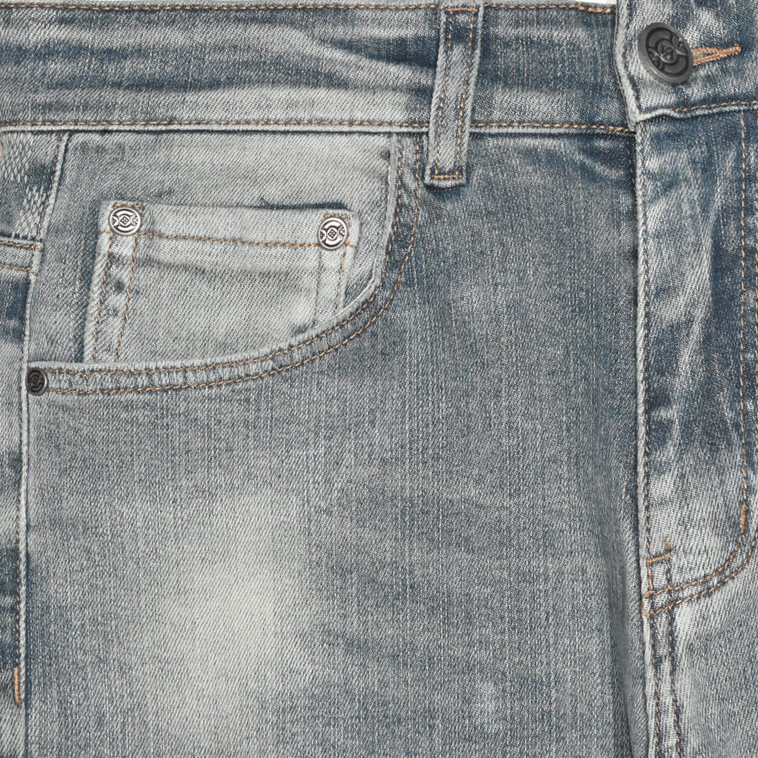 Louis Vuitton Monogram Light Blue Premium Jeans-2