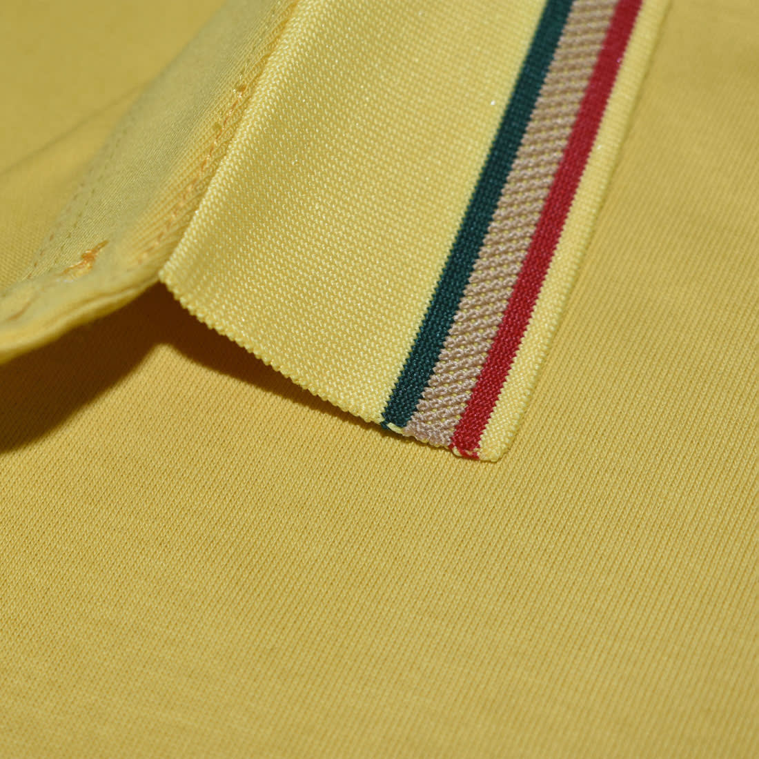 Gucci Embossed Logo Yellow Premium Quality T-shirt-5