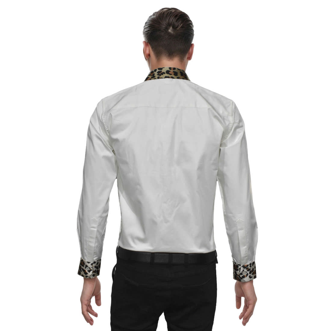 Balmain Tiger Embroidered White Premium Shirt-1