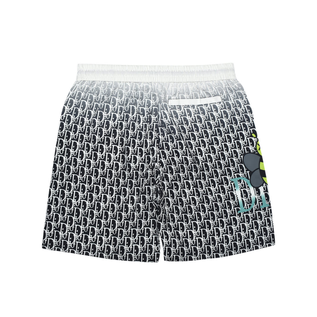 Dior Black & White Premium Quality Men's Shorts-1
