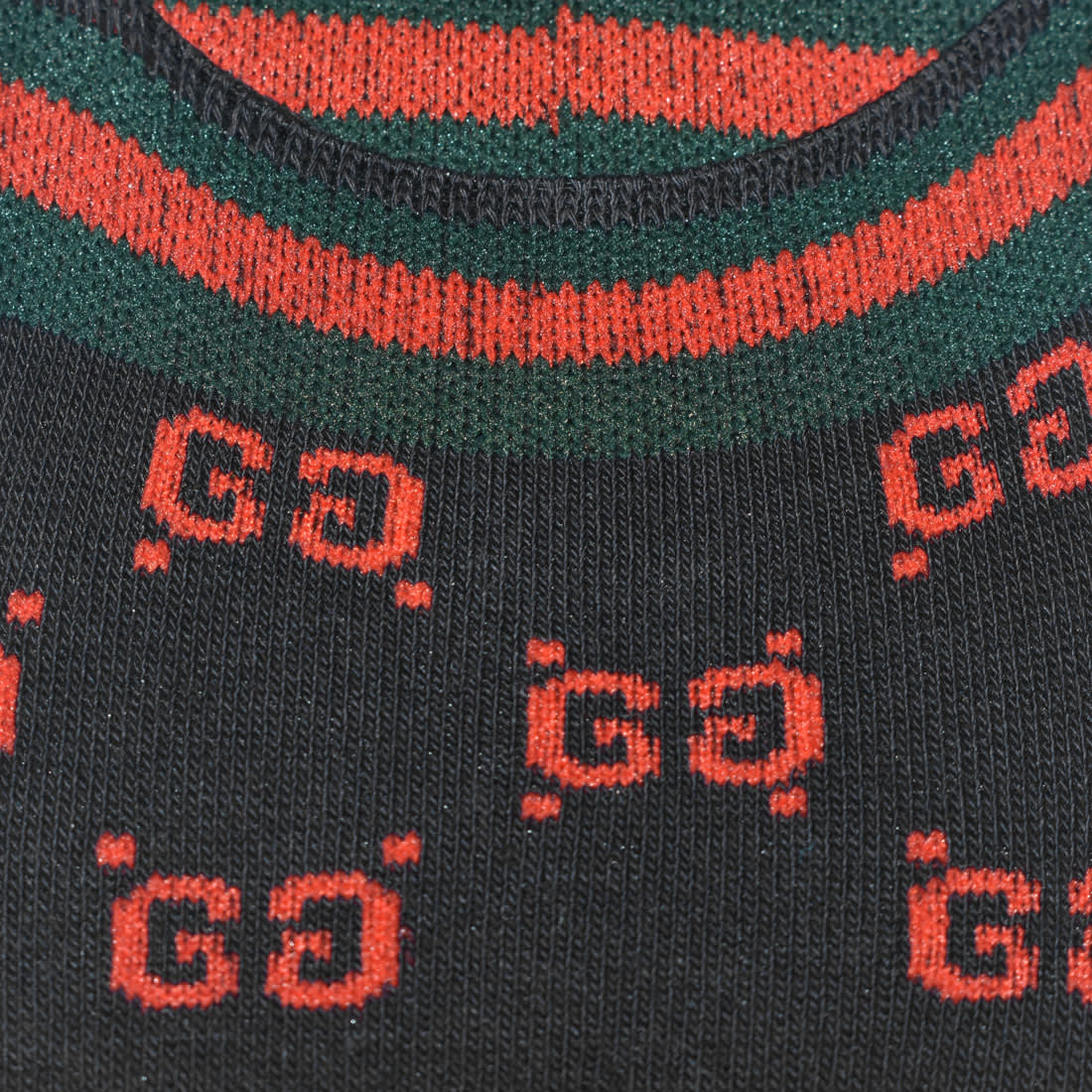 Gucci logo Printed Premium Luxury No-show Socks-2
