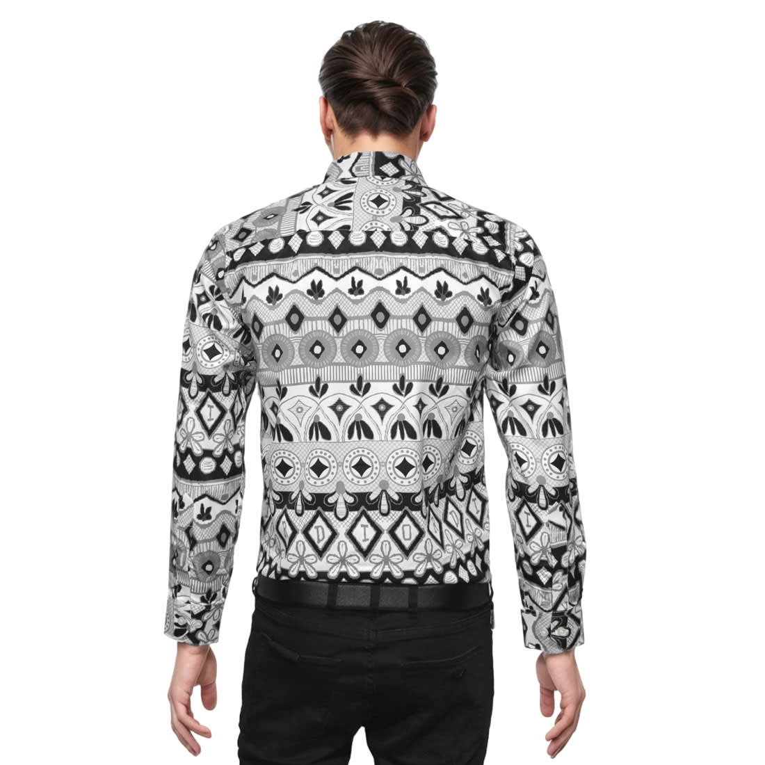 Christian Dior Printed Premium Cotton Shirt-1