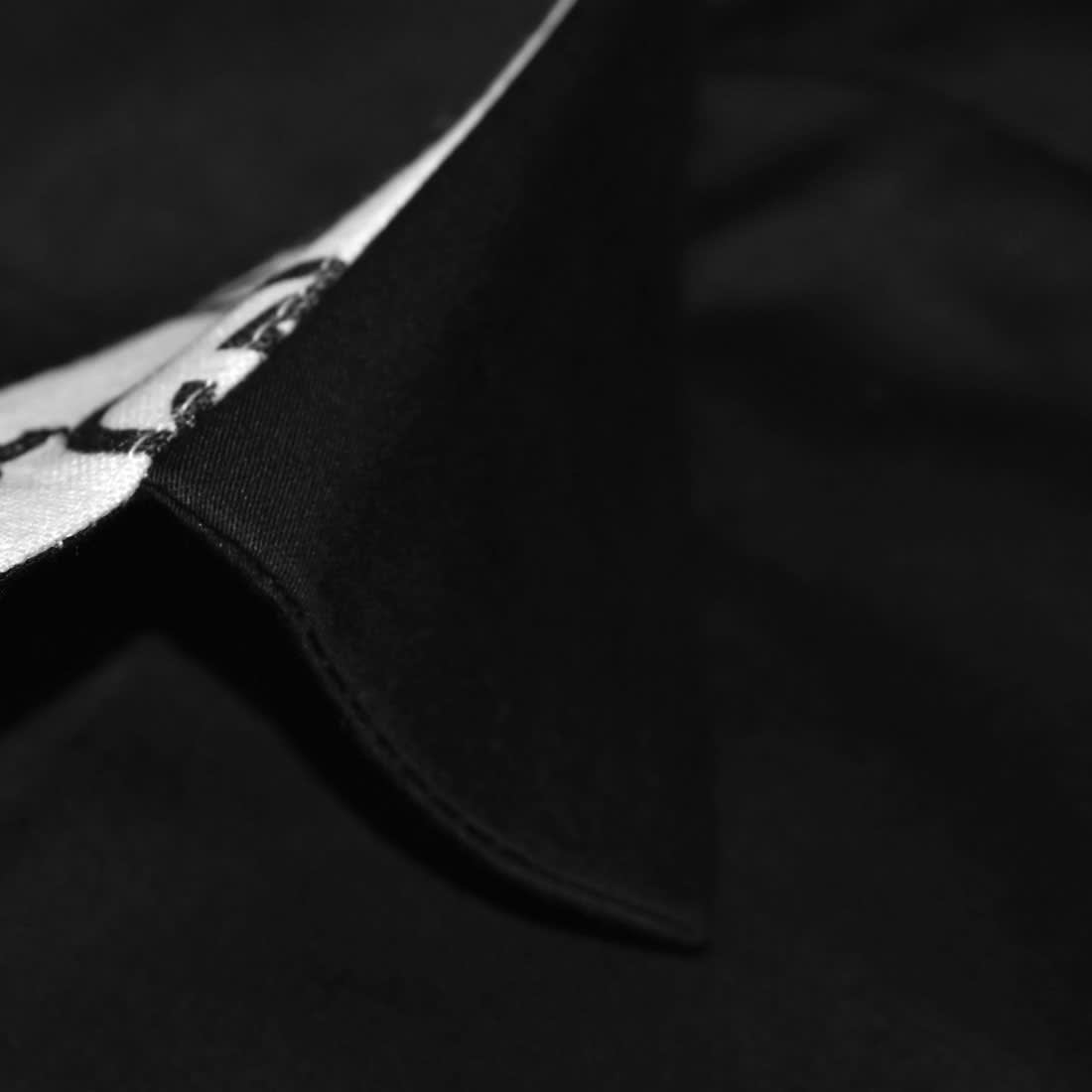 Gucci logo Print Black Premium Quality Shirt-4