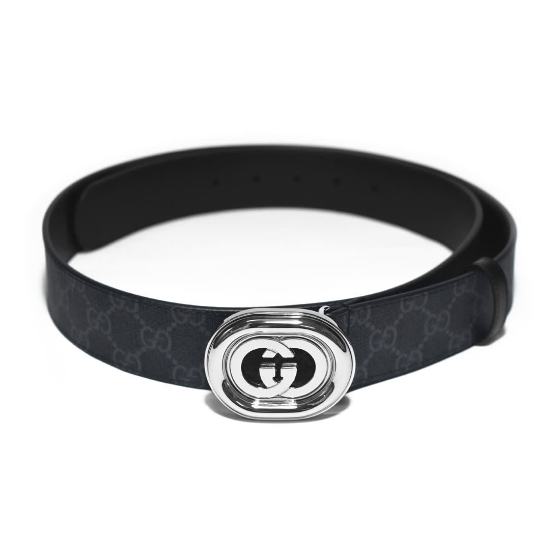 Gucci Black Premium Leather Belt-0