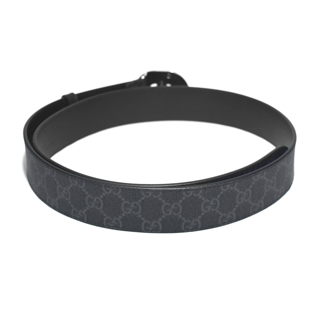 Gucci Black Premium Leather Belt-1