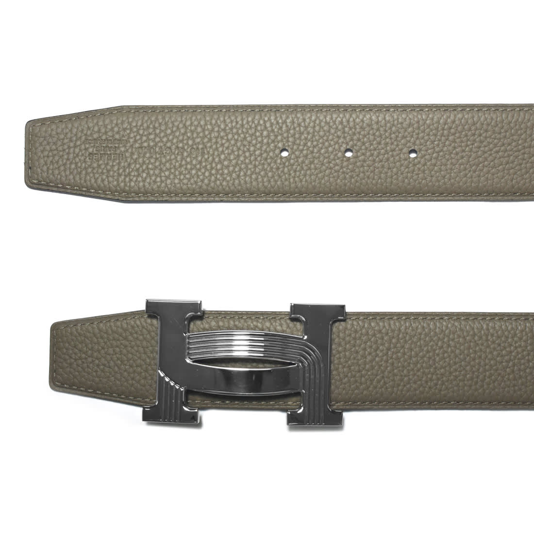 Hermes Grey Premium Quality Belt-3