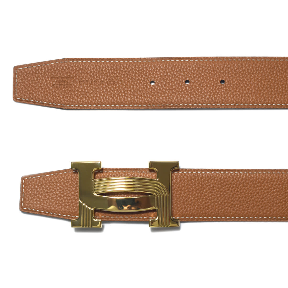 Hermes Brown Premium Leather Belt-3