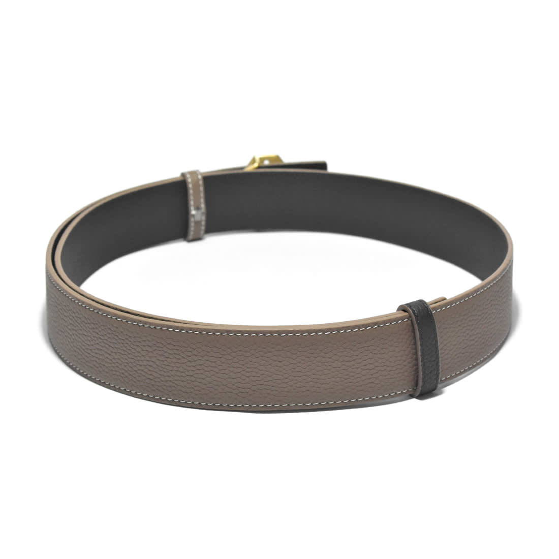 Christian Dior Brown Reversible Leather Belt-1
