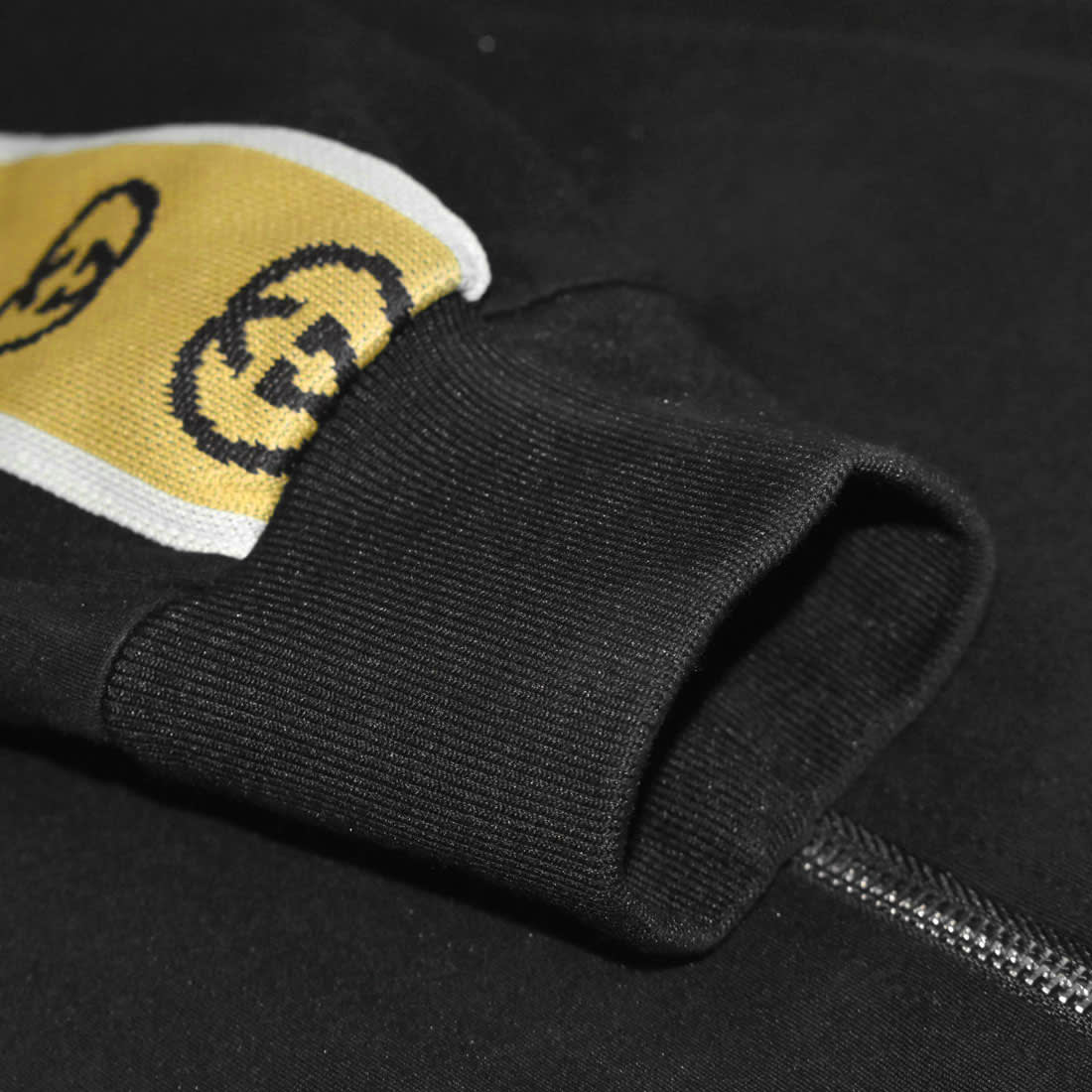 Gucci Golden and Black Premium Quality Track Suit-9