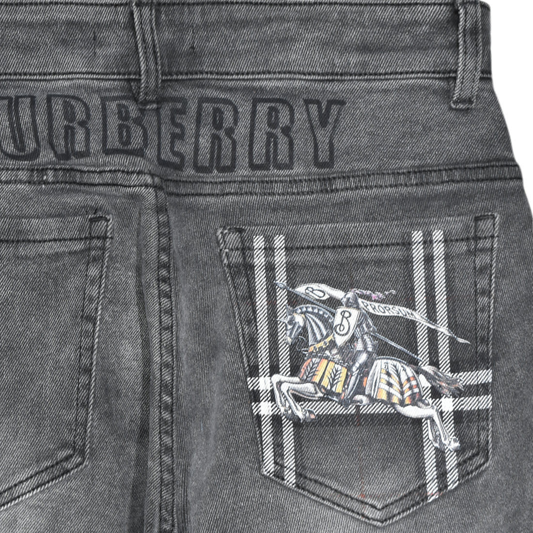 Burberry Black Premium Denim Jeans-3