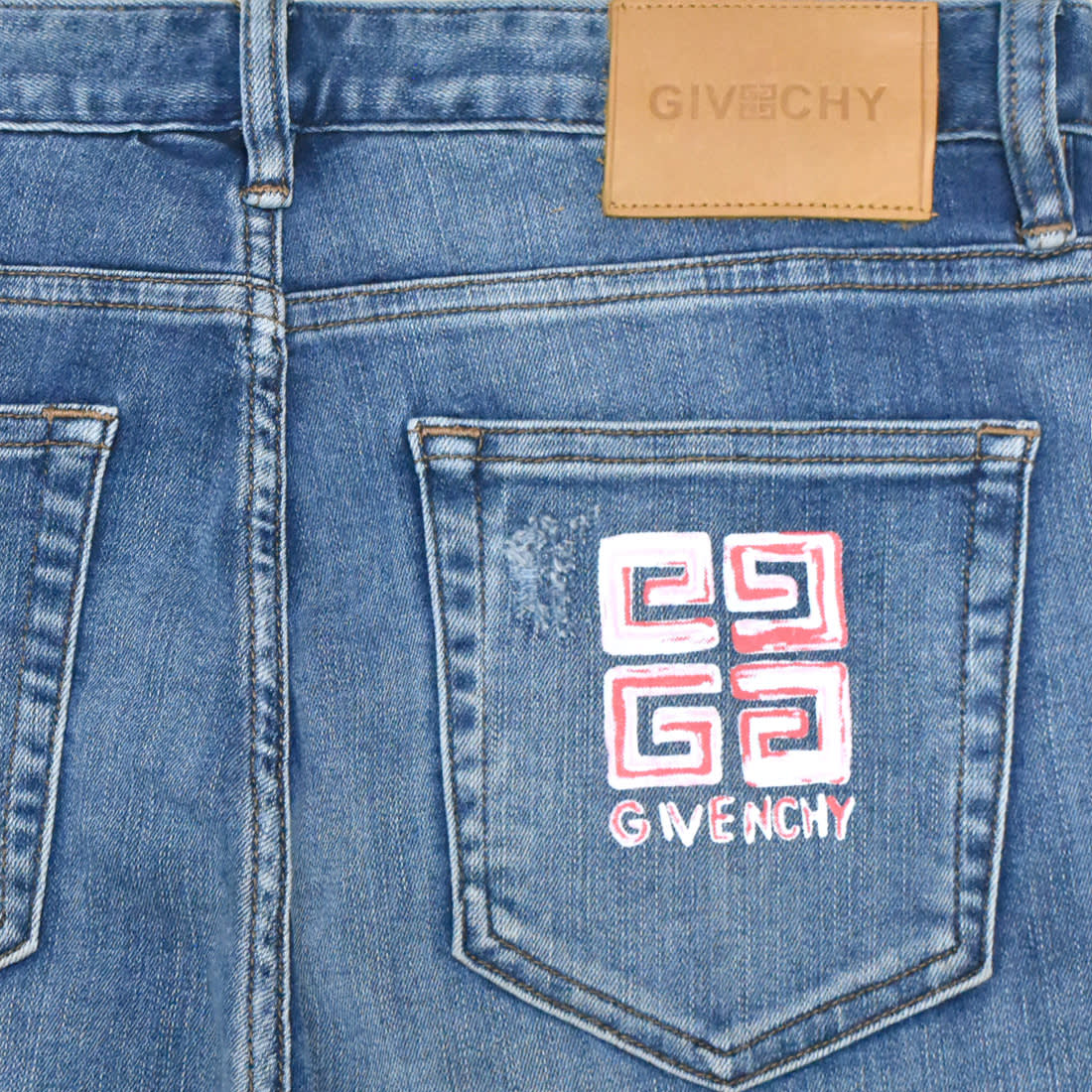 Givenchy Blue Premium Quality Jeans-3